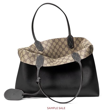 black gucci bag tote|gucci tote bags lowest price.